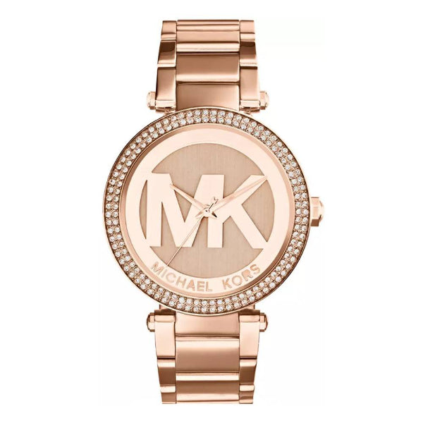  Shop Authentic Michael Kors Parker Rose Gold Dial Rose Gold Steel Strap Watch for Women - MK5865 - Luxxuri