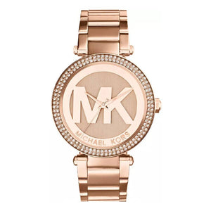  Shop Authentic Michael Kors Parker Rose Gold Dial Rose Gold Steel Strap Watch for Women - MK5865 - Luxxuri