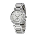  Shop Authentic Michael Kors Skylar Silver Dial Silver Steel Strap Watch for Women - MK5866 - Luxxuri
