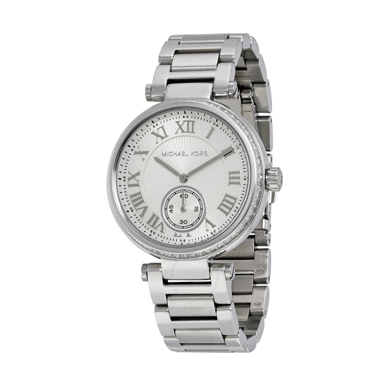  Shop Authentic Michael Kors Skylar Silver Dial Silver Steel Strap Watch for Women - MK5866 - Luxxuri