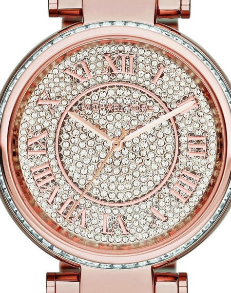  Shop Authentic Michael Kors Skylar Rose Gold Dial Rose Gold Steel Strap Watch for Women - MK5868 - Luxxuri