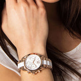  Shop Authentic Michael Kors Bradshaw Silver Dial Two Tone Steel Strap Watch for Women - MK5907 - Luxxuri
