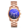  Shop Authentic Michael Kors Runway Iridescent Dial Rose Gold Steel Strap Watch for Women - MK5940 - Luxxuri