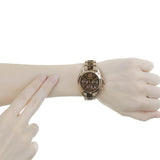  Shop Authentic Michael Kors Bradshaw Chronograph Brown Dial Two Tone Steel Strap Watch For Women - MK5944 - Luxxuri