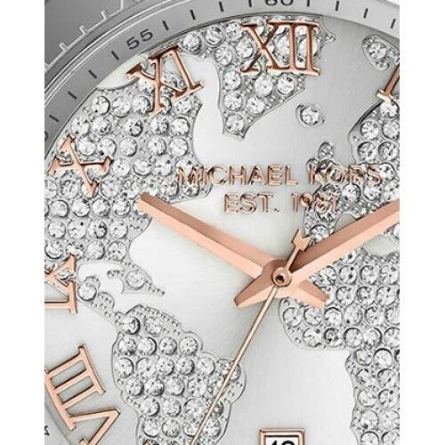  Shop Authentic Michael Kors Layton Silver Dial Silver Steel Strap Watch for Women - MK5958 - Luxxuri