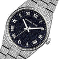  Shop Authentic Michael Kors Channing Diamonds Black Dial Silver Steel Strap Watch for Women - MK6089 - Luxxuri