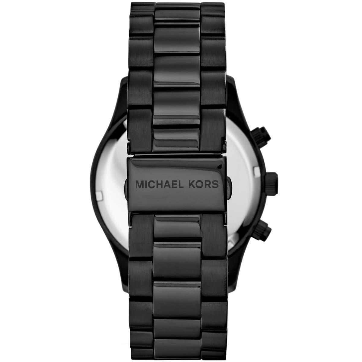  Shop Authentic Michael Kors Layton Pave Black Dial Black Steel Strap Watch for Women - MK6091 - Luxxuri