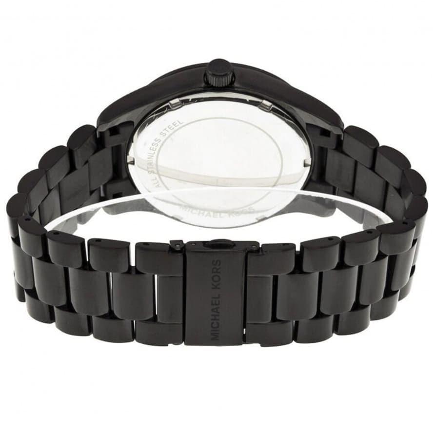  Shop Authentic Michael Kors Layton Pave Black Dial Black Steel Strap Watch for Women - MK6091 - Luxxuri