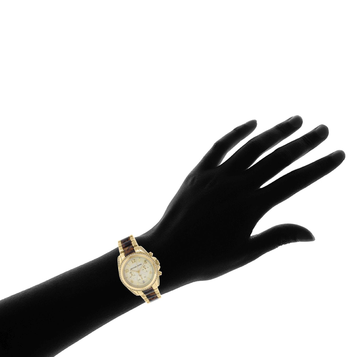  Shop Authentic Michael Kors Blair Gold Dial Two Tone Steel Strap Watch for Women - MK6094 - Luxxuri