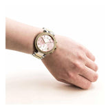  Shop Authentic Michael Kors Parker Pink Dial Two Tone Steel Strap Watch for Women - MK6140 - Luxxuri