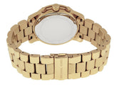  Shop Authentic Michael Kors Runway Chronograph Orange Dial Gold Steep Strap Watch For Women - MK6162 - Luxxuri