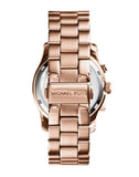  Shop Authentic Michael Kors Runway Chronograph Purple Dial Rose Gold Steel Strap Watch For Women - MK6163 - Luxxuri