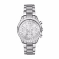  Shop Authentic Michael Kors Brinkley Diamonds Silver Dial Silver Steel Strap Watch for Women - MK6186 - Luxxuri
