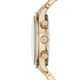  Shop Authentic Michael Kors Brinkley Diamonds Gold Dial Gold Steel Strap Watch for Women - MK6187 - Luxxuri