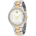  Shop Authentic Michael Kors Brinkley Chronograph Silver Dial Two Tone Steel Strap Watch for Women - MK6188 - Luxxuri