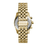  Shop Authentic Michael Kors Lexington Chronograph Blue Dial Gold Steel Strap Watch For Women - MK6206 - Luxxuri