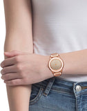  Shop Authentic Michael Kors Kinley Rose Gold Dial Rose Gold Steel Strap Watch for Women - MK6210 - Luxxuri