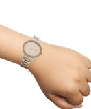  Shop Authentic Michael Kors Whitley Analog White Dial Two Tone Steel Strap Watch For Women - MK6228 - Luxxuri