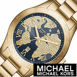  Shop Authentic Michael Kors Layton Pave Blue Dial Gold Steel Strap Watch for Women - MK6243 - Luxxuri