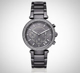  Shop Authentic Michael Kors Parker Chronograph Grey Dial Grey Steel Strap Watch For Women - MK6265 - Luxxuri