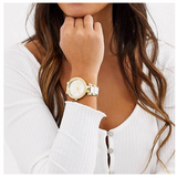  Shop Authentic Michael Kors Parker White Dial Two Tone Steel Strap Watch for Women - MK6313 - Luxxuri