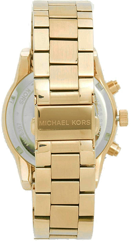  Shop Authentic Michael Kors Ritz Gold Dial Gold Steel Strap Watch for Women - MK6356 - Luxxuri