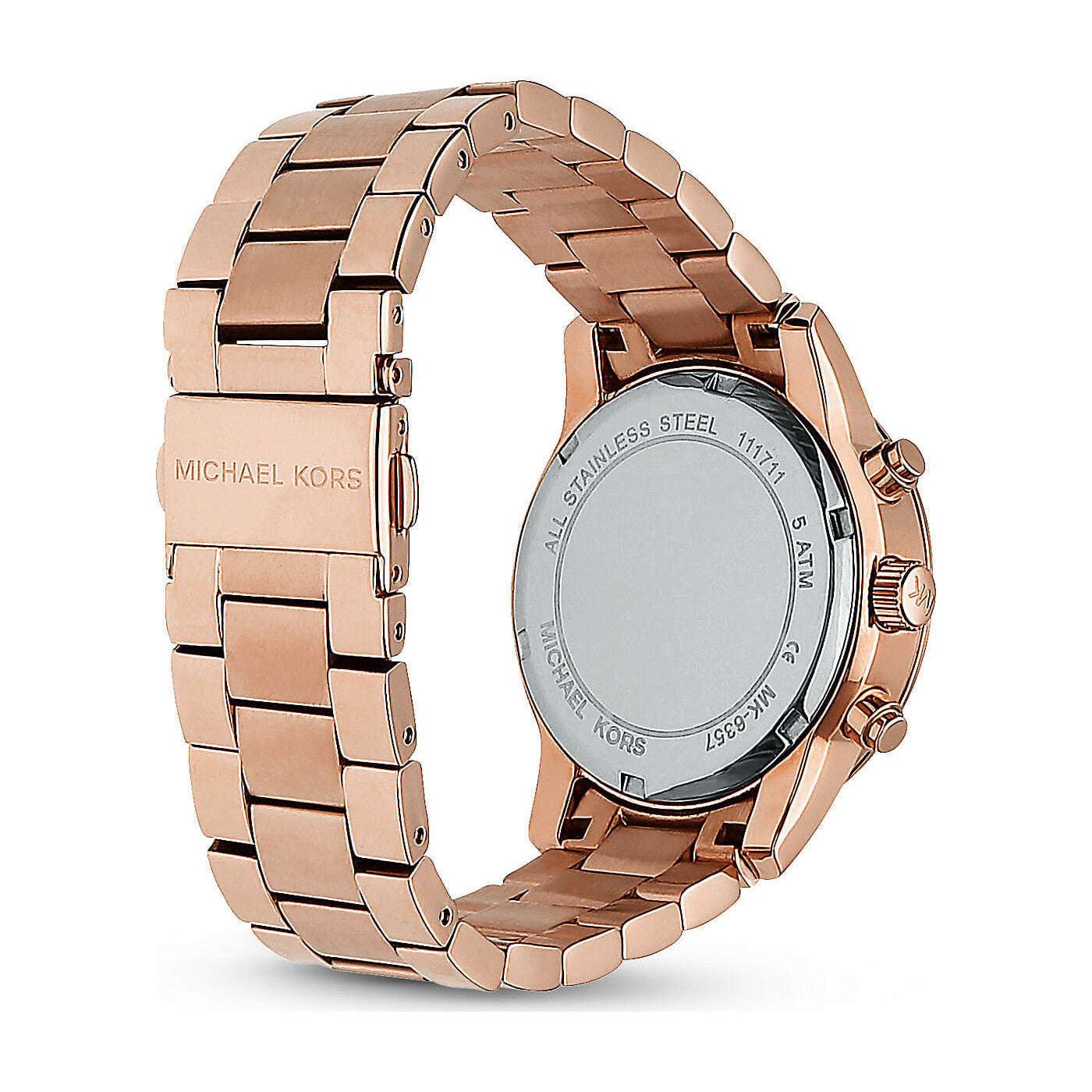  Shop Authentic Michael Kors Ritz Chronograph Rose Gold Dial Rose Gold Steel Strap Watch for Women - MK6357 - Luxxuri