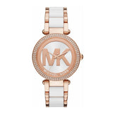  Shop Authentic Michael Kors Parker White Dial Two Tone Steel Strap Watch for Women - MK6365 - Luxxuri