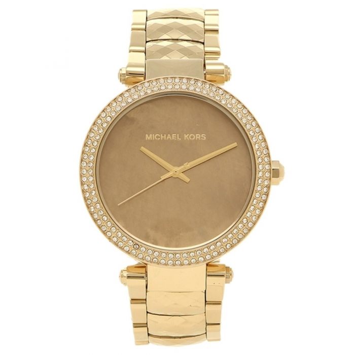  Shop Authentic Michael Kors Parker Gold Mother of Pearl Dial Gold Steel Strap Watch for Women - MK6425 - Luxxuri