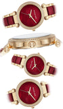  Shop Authentic Michael Kors Parker Mother of Pearl Red Dial Two Tone Steel Strap Watch for Women - MK6427 - Luxxuri