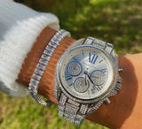  Shop Authentic Michael Kors Mini Bradshaw Crystals Silver Dial Silver Steel Strap Watch For Women - MK6454 - Luxxuri