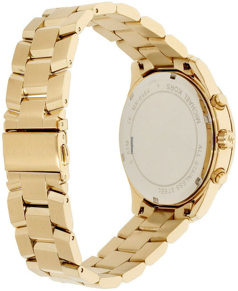  Shop Authentic Michael Kors Briar Analog Gold Dial Gold Steel Strap Watch For Women - MK6464 - Luxxuri