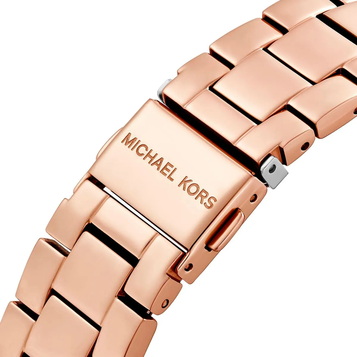  Shop Authentic Michael Kors Ritz Chronograph Rose Gold Dial Rose Gold Steel Strap Watch For Women - MK6485 - Luxxuri