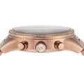  Shop Authentic Michael Kors Ritz Chronograph Rose Gold Dial Rose Gold Steel Strap Watch For Women - MK6485 - Luxxuri