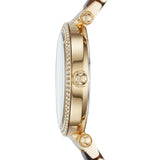  Shop Authentic Michael Kors Parker Mother Of Pearl White Dial Two Tone Steel Strap Watch For Women - MK6518 - Luxxuri