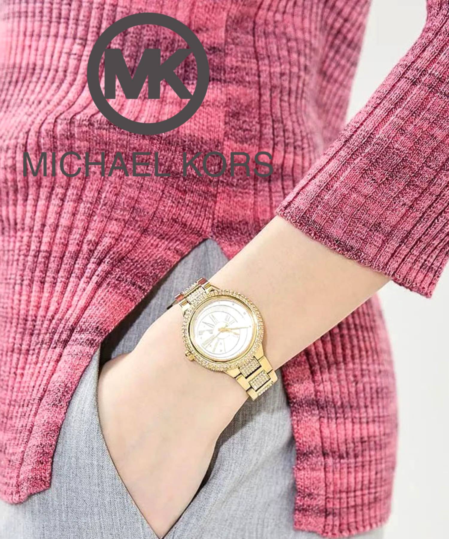  Shop Authentic Michael Kors Taryn Mother of Pearl Dial Gold Steel Strap Watch For Women - MK6567 - Luxxuri