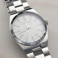  Shop Authentic Michael Kors Channing Three Hand Silver Dial Silver Steel Strap Watch For Women - MK6626 - Luxxuri