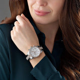  Shop Authentic Michael Kors Ritz Chronograph White Dial Two Tone Steel Strap Watch For Women - MK6651 - Luxxuri