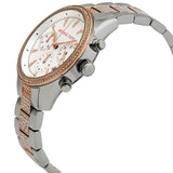  Shop Authentic Michael Kors Ritz Chronograph White Dial Two Tone Steel Strap Watch For Women - MK6651 - Luxxuri
