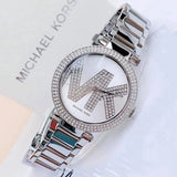  Shop Authentic Michael Kors Parker Quartz Silver Dial Silver Steel Strap Watch For Women - MK6658 - Luxxuri