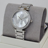  Shop Authentic Michael Kors Parker Quartz Silver Dial Silver Steel Strap Watch For Women - MK6658 - Luxxuri