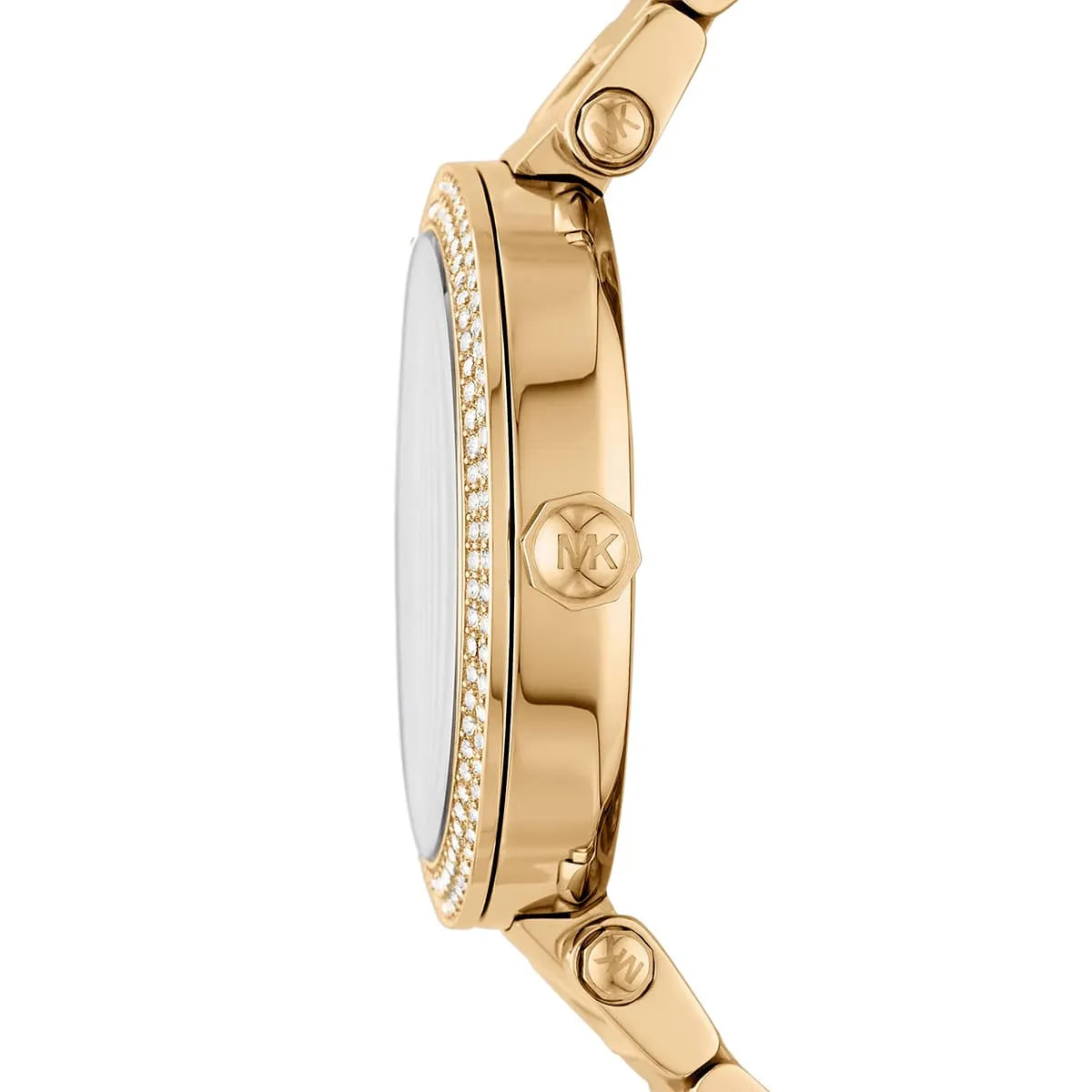  Shop Authentic Michael Kors Parker Pave Gold Dial Gold Steel Strap Watch for Women - MK6659 - Luxxuri