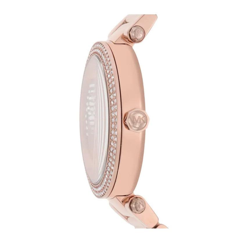  Shop Authentic Michael Kors Parker Quartz Rose Gold Dial Rose Gold Steel Strap Watch For Women - MK6660 - Luxxuri