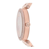  Shop Authentic Michael Kors Parker Quartz Rose Gold Dial Rose Gold Steel Strap Watch For Women - MK6660 - Luxxuri