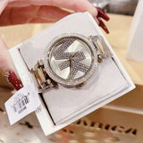  Shop Authentic Michael Kors Parker Quartz Rose Gold Dial Rose Gold Steel Strap Watch For Women - MK6660 - Luxxuri