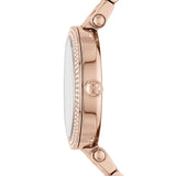  Shop Authentic Michael Kors Parker Quartz Rose Gold Dial Rose Gold Steel Strap Watch For Women - MK6660 - Luxxuri