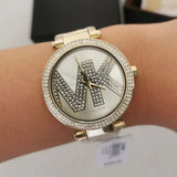  Shop Authentic Michael Kors Parker Quartz Rose Gold Dial Rose Gold Steel Strap Watch For Women - MK6660 - Luxxuri