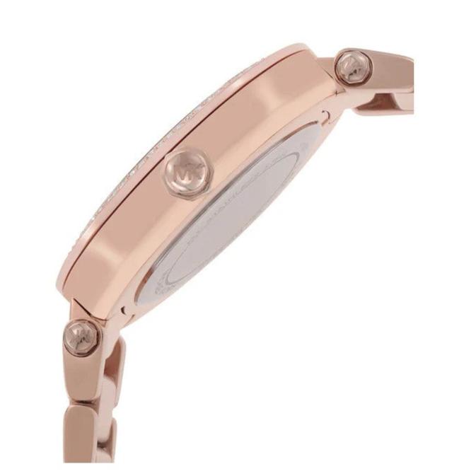  Shop Authentic Michael Kors Parker Quartz Rose Gold Dial Rose Gold Steel Strap Watch For Women - MK6660 - Luxxuri
