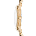 Michael Kors Runway Mercer Quartz Black Dial Two Tone Steel Strap Watch For Women - MK6672