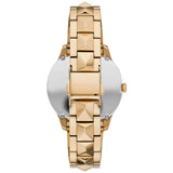  Shop Authentic Michael Kors Petite Runway Mercer Blue Dial Gold Steel Strap Watch For Women - MK6673 - Luxxuri